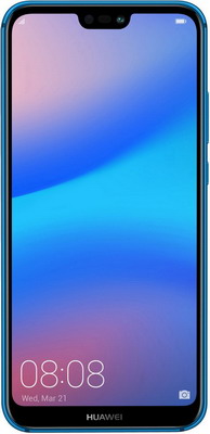 

Смартфон Huawei, P 20 Lite синий