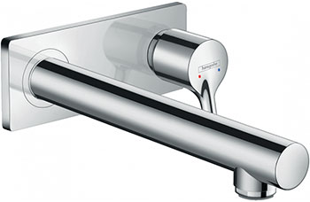 

Смеситель для раковины Hansgrohe, Talis S 225 мм настенный (внешняя монтажная часть) 72 111 000