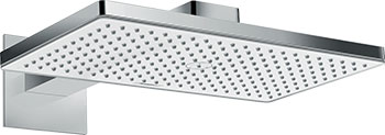 

Верхний душ Hansgrohe Rainmaker Select 460х270 мм 1 режим Rain боковой кроншт. 460 мм &#189 '' 24 003 400