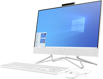 

Моноблок HP, 22 22-df0000ur (14P39EA) Snow White