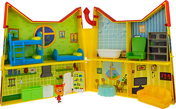 Игровой набор 1 Toy ''Три кота'' - Дом Котят с мебелью и секретной фигуркой внутри