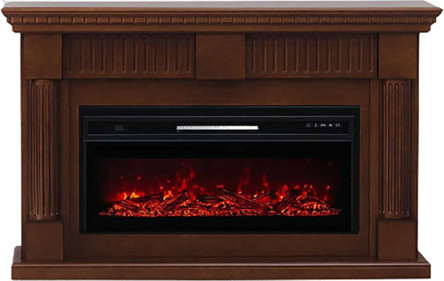 

Каминокомплект Elekam Kremona с очагом Pulsar 38, дуб