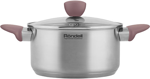 

Кастрюля Rondell с крышкой 20 см, 2.8 л, Bueno Rondell (RDS-1587)