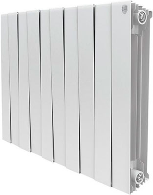 

Водяной радиатор отопления Royal Thermo, PianoForte 500/Bianco Traffico - 10 секц.