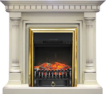 

Каминокомплект Royal Flame, Dallas с очагом Fobos BR очаг сл.кость