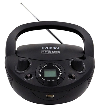

Магнитола Hyundai, H-PCD 200 чёрный