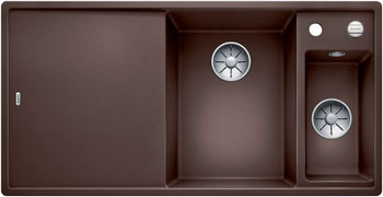 

Кухонная мойка Blanco, AXIA III 6 S InFino Silgranit кофе 523471