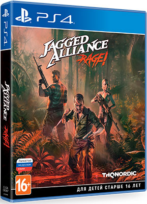 

Игра для приставки Sony, PS4 Jagged Alliance: Rage!