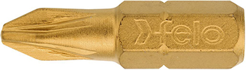 

Бита крестовая Felo, серия TiN PZ 2X25 02102070