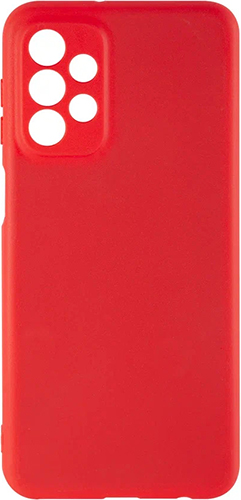 фото Накладка силиконовая red line ibox case, для samsung galaxy a23, с защитой камеры и подложкой, красный