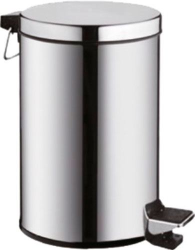 Изображение товара Ведро для мусора D-Lin хром 5 л с педалью современный дизайн