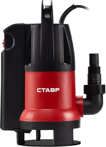 

Насос погружной дренажный Ставр НПД-500П, Красный