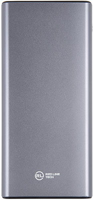 

Внешний аккумулятор Red Line RP-16 (20000 mah) металл серебряный