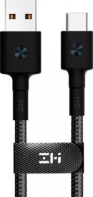 Фото - Кабель Zmi USB/Type-C 100 см (AL401) черный кабель zmi usb type c 150 см г образный al755 черный