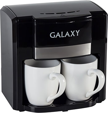 Фото - Кофеварка электрическая Galaxy GL0708 черная galaxy кофемолка электрическая galaxy line gl0907 черная