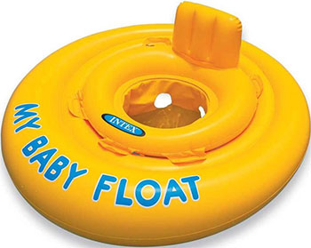 

Надувной круг с сидением и со спинкой Intex My Baby Float 59574, Желтый