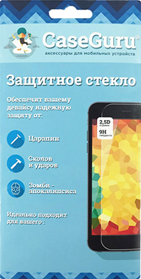 

Защитное стекло CaseGuru, для Xiaomi Mi6x / Mi A2 Glue Full Screen Black