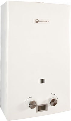 

Газовый водонагреватель WERT, 12 E WHITE
