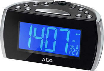 

Будильник AEG, MRC 4119 P schwarz
