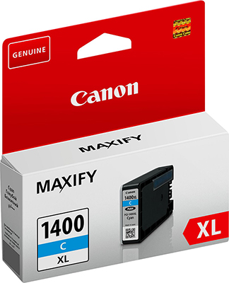 Картридж Canon PGI-1400 XL C 9202 B 001 Голубой