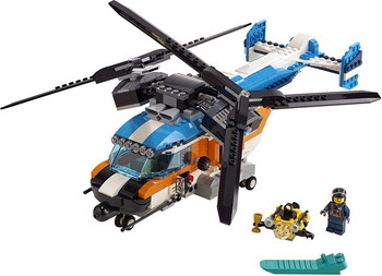 

Конструктор Lego, Creator 31096 Двухроторный вертолёт