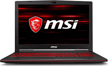 

Ноутбук MSI, GL63 8SE-422XRU (9S7-16P732-422) Черный