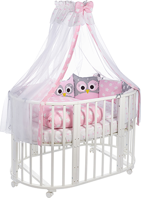 

Комплект постельного белья Sweet Baby, 424 473 Uccellino Rosa (Розовый) 10 пр