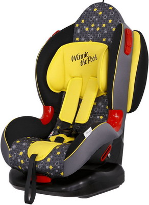 

Автокресло Siger, серия Disney Кокон ISOFIX гр. I/II Винни Пух кружки желтый KRES2665