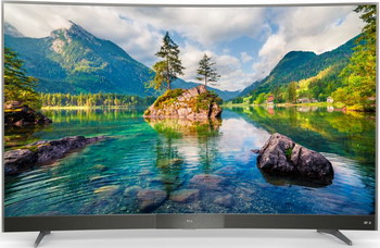 

4K (UHD) телевизор TCL, L55P3CUS CURVED стальной