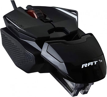 

Мышь игровая проводная Mad Catz R.A.T. 1 Black (MR01MCINBL000-0), Черный