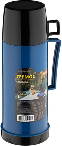 фото Термос со стеклянной колбой mallony caloroso, 0.4 л (106033)