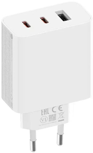 фото Зарядное устройство xiaomi 67w gan charger 2c1a eu (bhr7493eu)