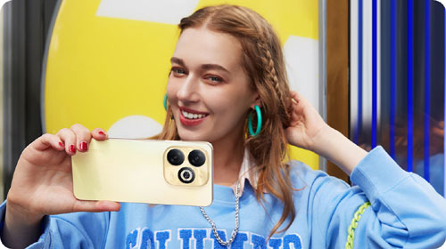 Смартфон Infinix Smart 8 Pro X6525B 128Gb 8Gb золотистый