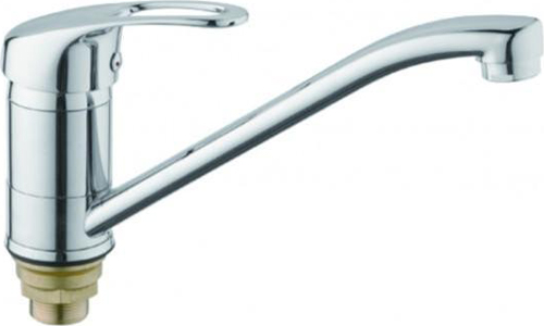 Изображение товара Смеситель для кухни D-Lin хром однорычажный с поворотным изливом