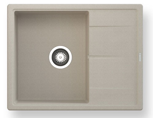 

Кухонная мойка Pyramis ALINIA 65х51 1B 1D - гранит/беж (070018601), Бежевый