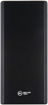 

Внешний аккумулятор Red Line, RP-16 (20000 mah) металл черный