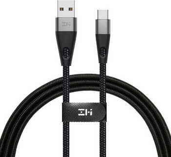 Фото - Кабель Zmi USB/Type-C 200 см (AL786) черный кабель zmi usb type c 150 см г образный al755 черный