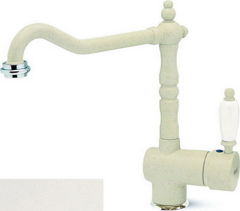 

Кухонный смеситель Elleci, RIO granitek (68) Bianco titano MGKRIO 68