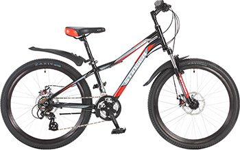 

Велосипед Stinger, 24'' Boxxer D 2.0 12 5'' черный 24 AHD.BOXXD2.12 BK7