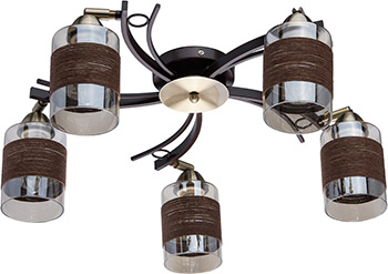 

Люстра потолочная De City, Олимпия 638012405 5*60 W Е14 220 V