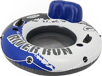 

Надувной круг Intex River Run 1 с ручками, 58825, Разноцветный