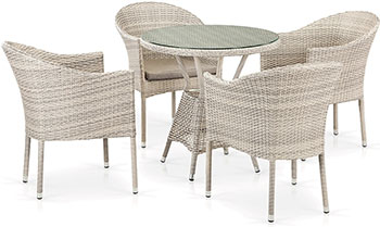 

Комплект мебели Афина, T 705 ANT/Y 350-W 85 4Pcs Latte