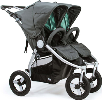 

Коляска Bumbleride, Indie Twin Dawn Grey Mint IT-975 DGM