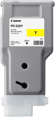 где купить Картридж Canon PFI-320 2893 C 001 Жёлтый по лучшей цене
