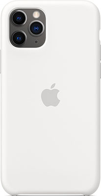 

Чехол силиконовый Apple Silicone Case для iPhone 11 Pro White MWYL2ZM/A