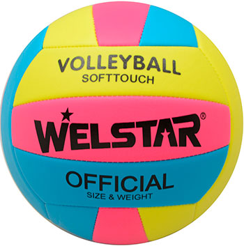 

Мяч волейбольный Welstar, VMPVC4351B р.5