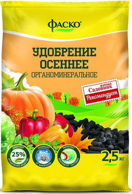 

Удобрение Фаско органоминеральное Осень гранулированное 2 5 кг Уд0102ФАС29