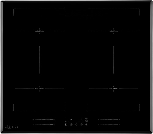 

Электрическая варочная панель Zugel ZIH619B, Черный