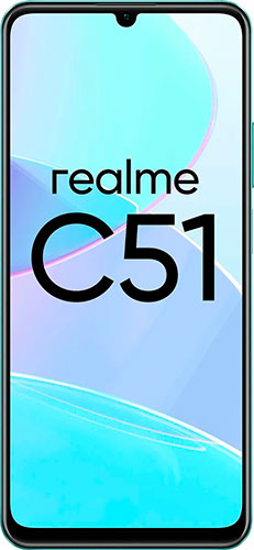 Смартфон Realme C51 RMX3830 64Gb 4Gb зеленый