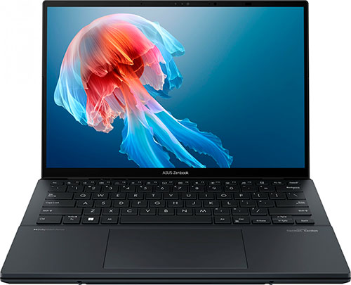 фото Ноутбук asus zenbook duo ux8406ma-ql338w (90nb12u1-m00hv0), серый+сумка